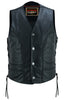 Rustler Leather Motorcycle Vest