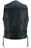 Rustler Leather Motorcycle Vest