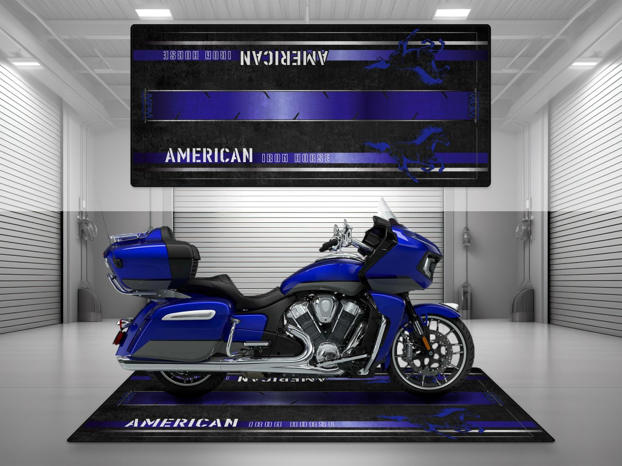Motorcycle Mat for Indian Motorcycle - U31