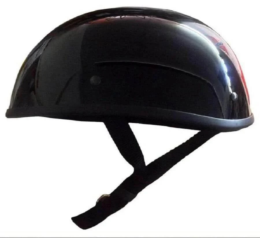 Blister Original-Small Low Profile Micro DOT Beanie Half Helmet Helmets Micro Dot Helmet Company 2XS Gloss Black