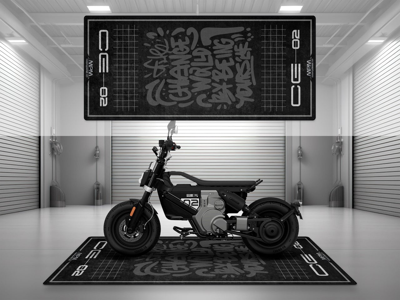 Motorcycle Mat for BMW CE2 Motorcycle - MM412