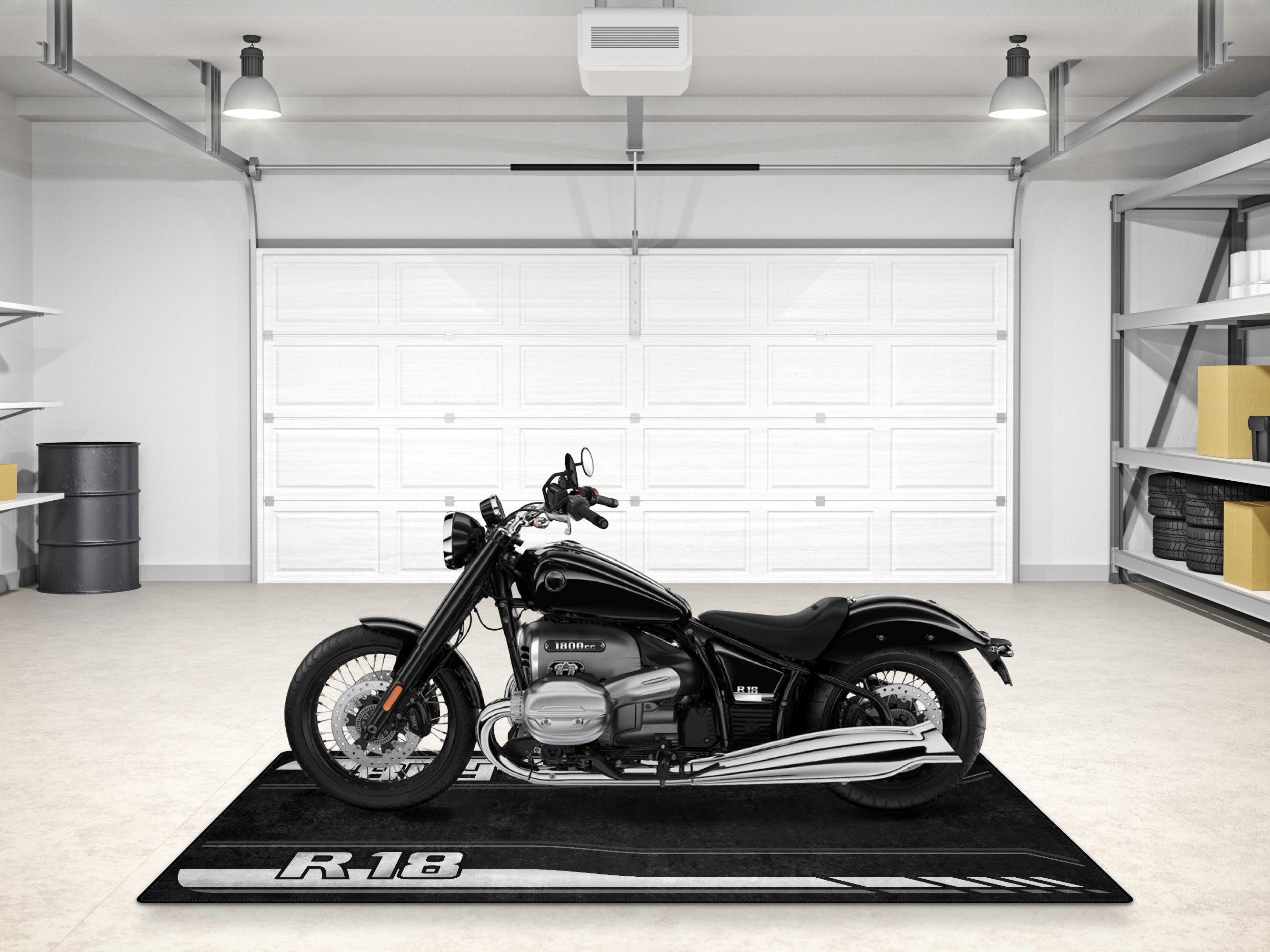 Designed Pit Mat for BMW R18 Motorcycle - MM7288