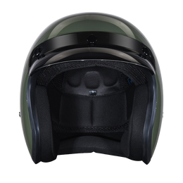 DOT Approved Daytona Cruiser Open Face Motorcycle Helmet - Men, Women & Youth - With Visor & Graphics - W/ 2nd Amendment Seal