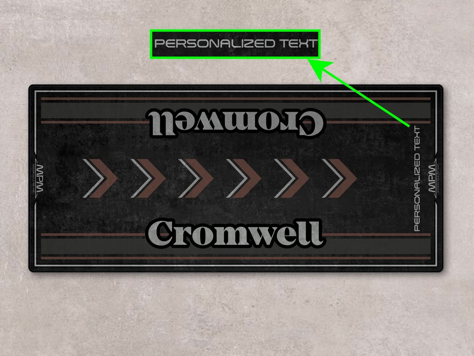Designed Pit Mat for Brixton Cromwell Motorcycle - MM746
