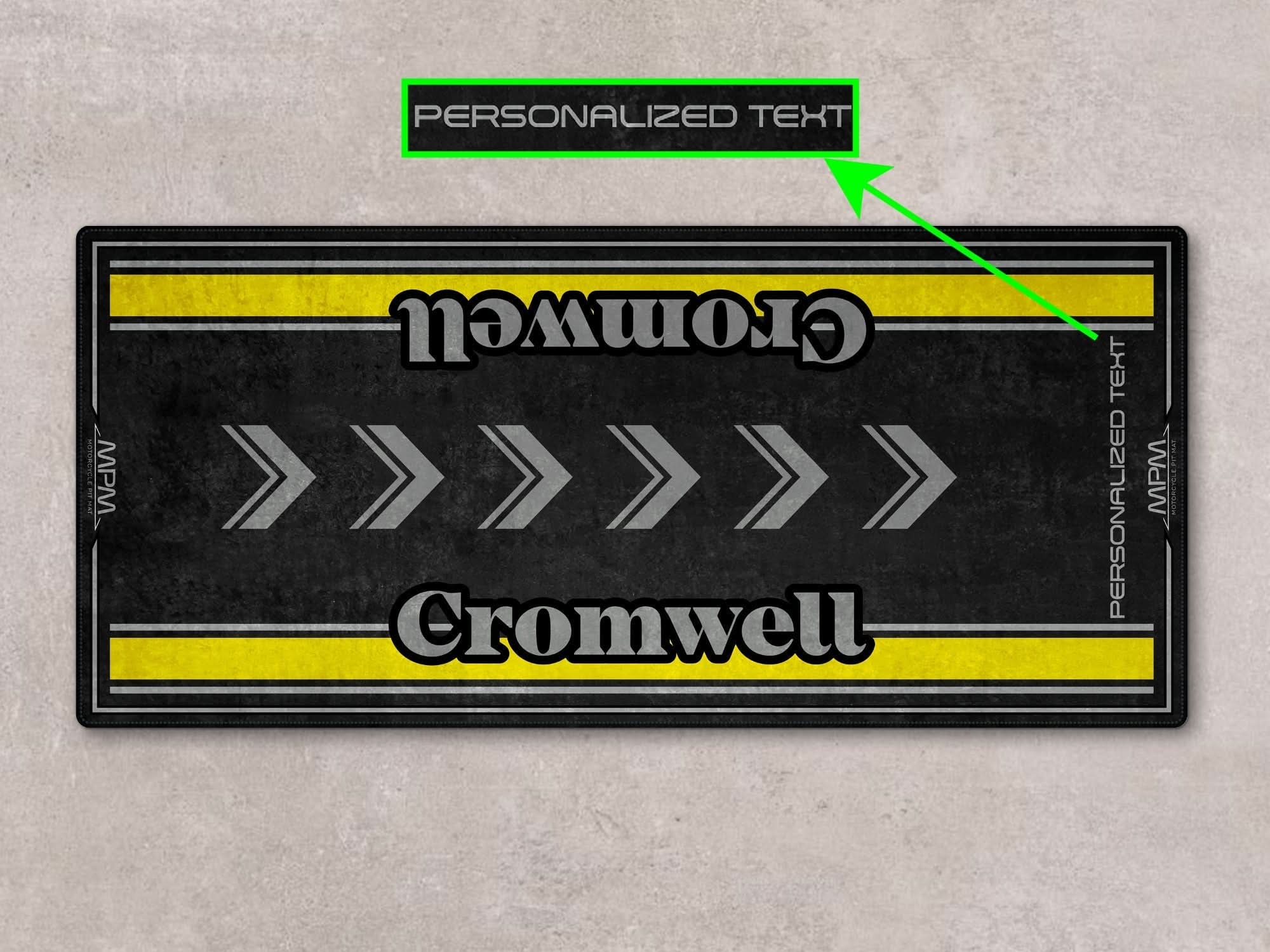 Designed Pit Mat for Brixton Cromwell Motorcycle - MM746