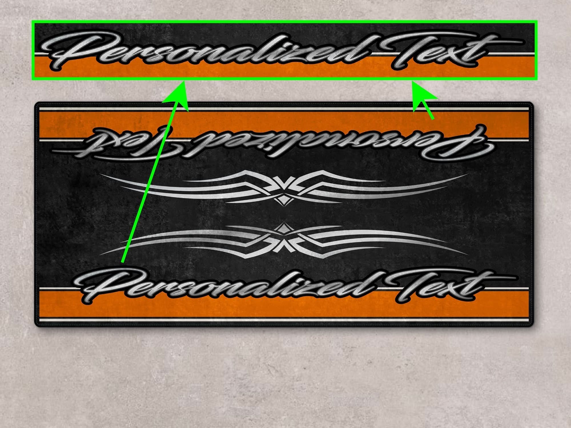 Motorcycle Mat for Touring Motorcycle "The Queen of the Highway" - MM7299