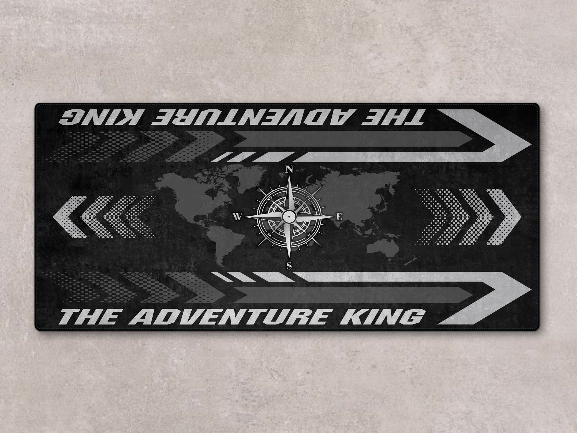 Motorcycle Mat for Adventure Motorcycle "The Adventure King" - MM7341