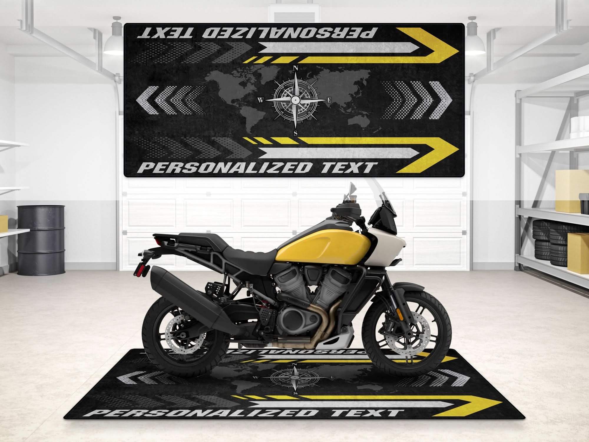 Motorcycle Mat for Adventure Motorcycle "The Adventure King" - MM7341