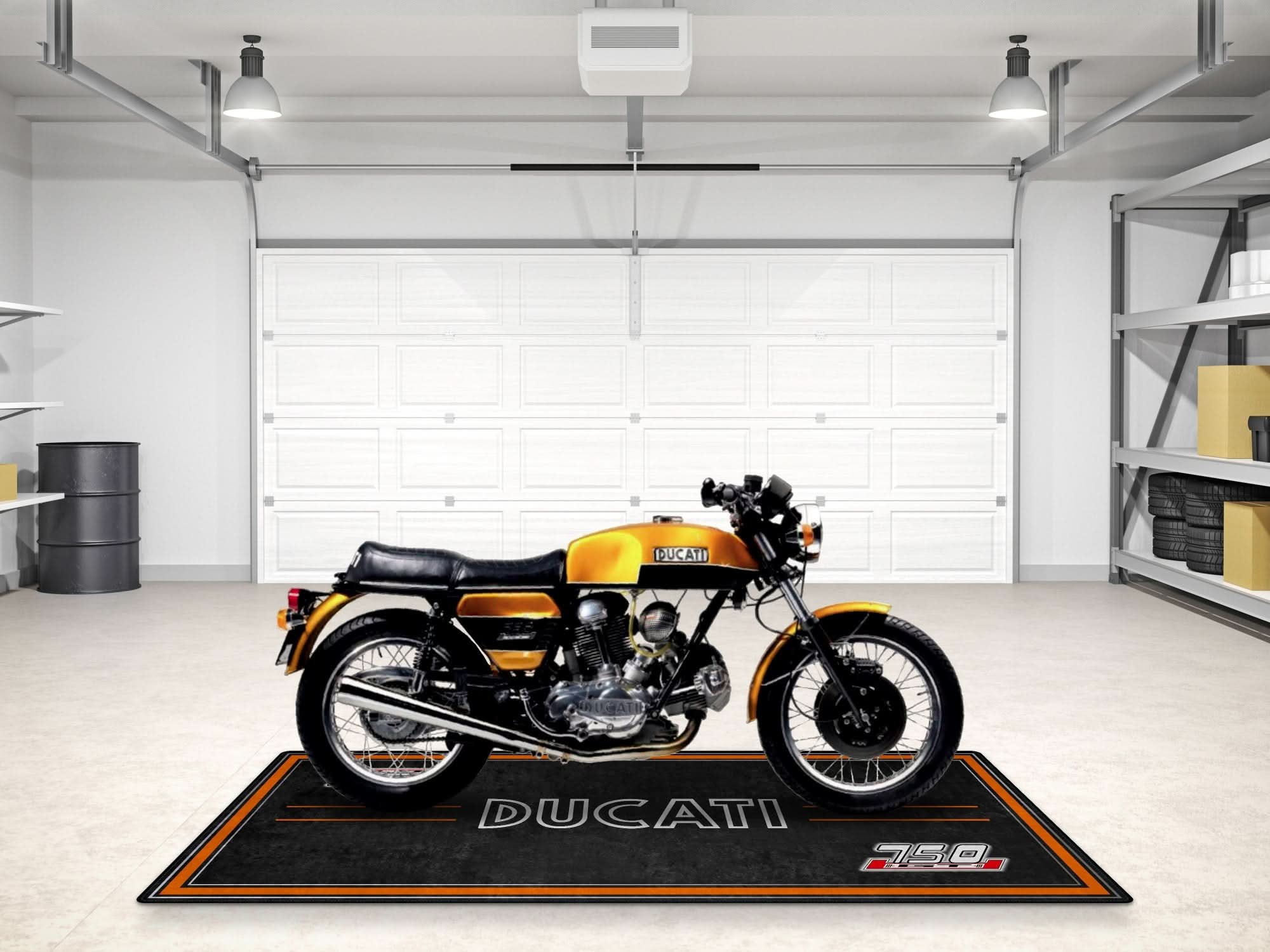 Designed Pit Mat for Ducati 75 GT 1973 Motorcycle - MM723