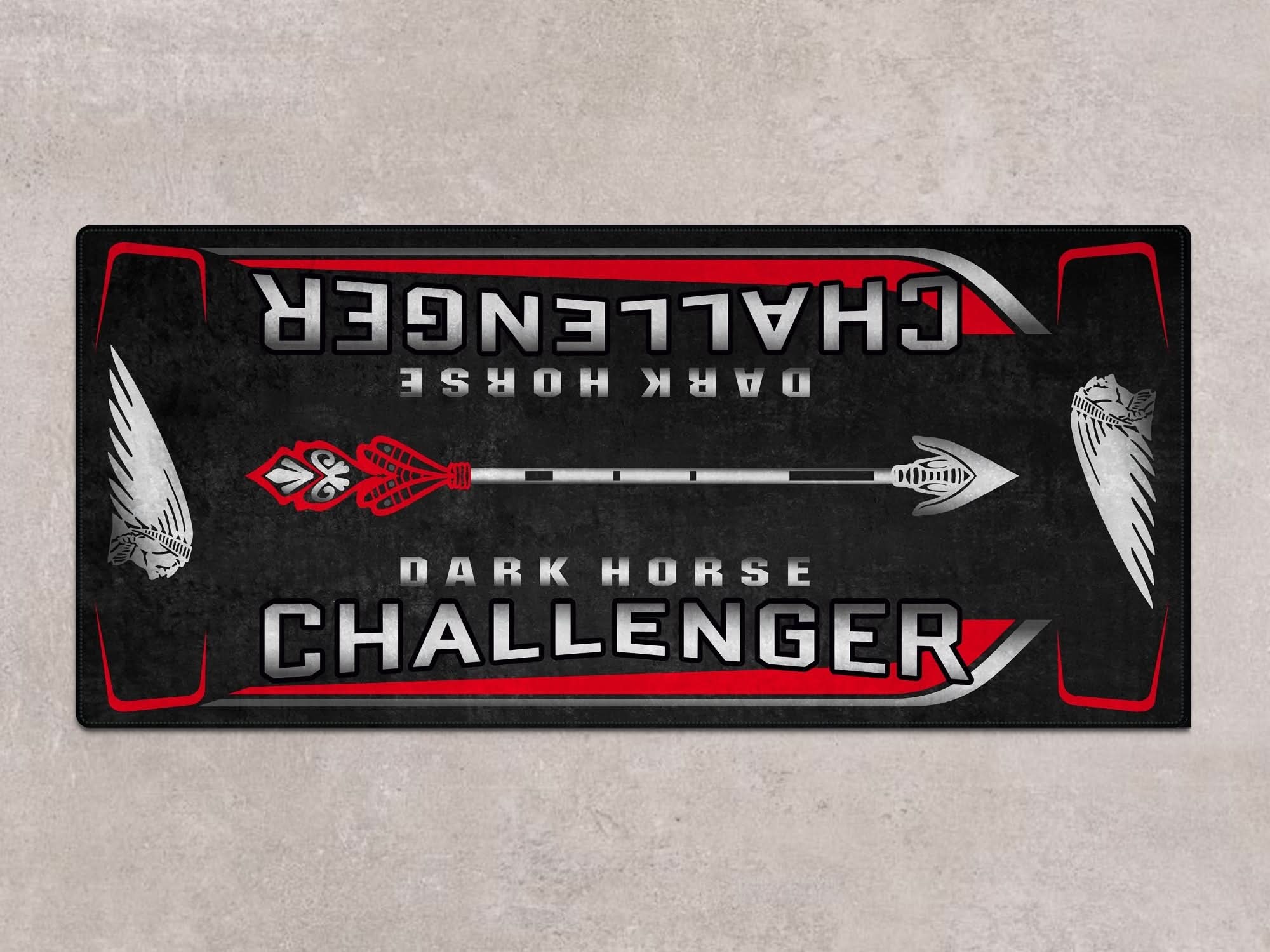 Designed Pit Mat for Indian Challenger Dark Horse Motorcycle - MM7332