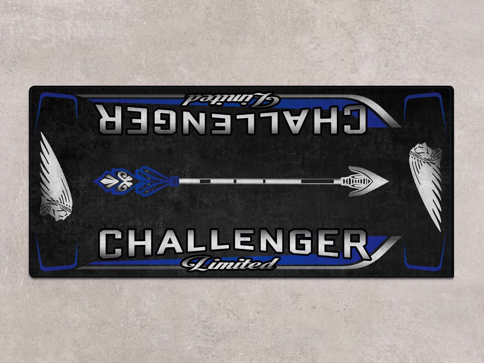 Designed Pit Mat for Indian Challenger Limited Motorcycle - MM7333