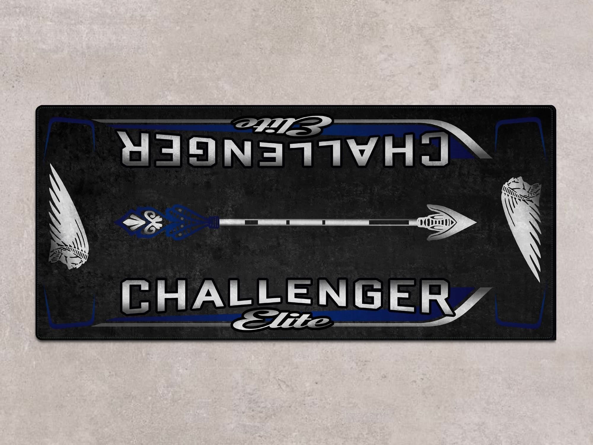 Designed Pit Mat for Indian Challenger Elite Motorcycle - MM7334