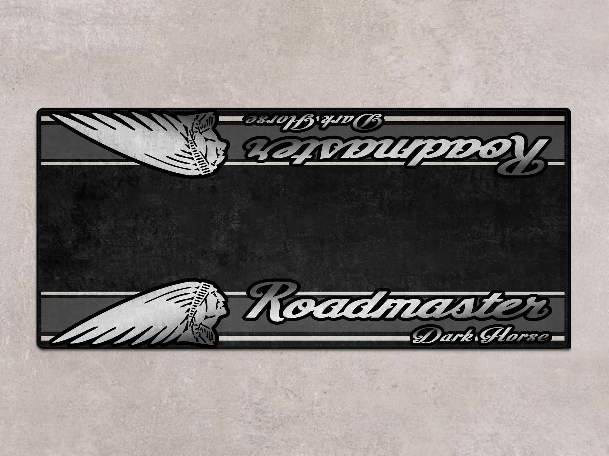 Designed Pit Mat for Indian Roadmaster Dark Horse Motorcycle - MM7337