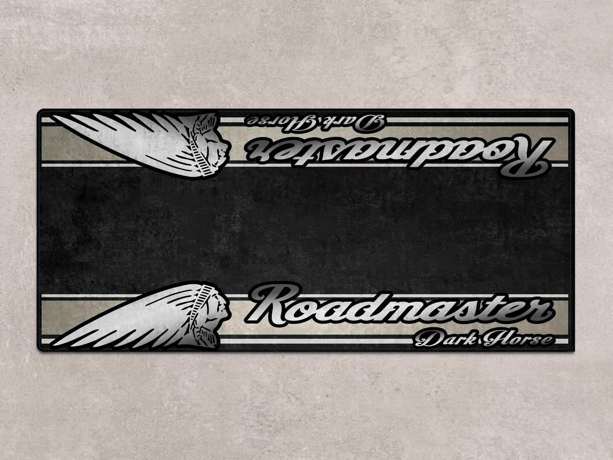 Designed Pit Mat for Indian Roadmaster Dark Horse Motorcycle - MM7337
