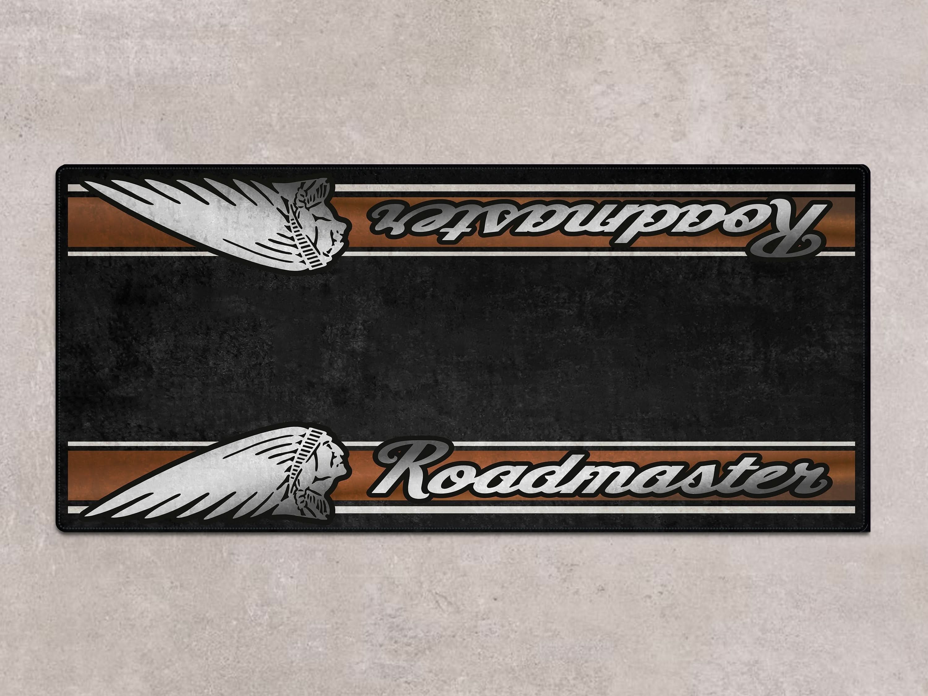 Designed Pit Mat for Indian Roadmaster Motorcycle - MM7335