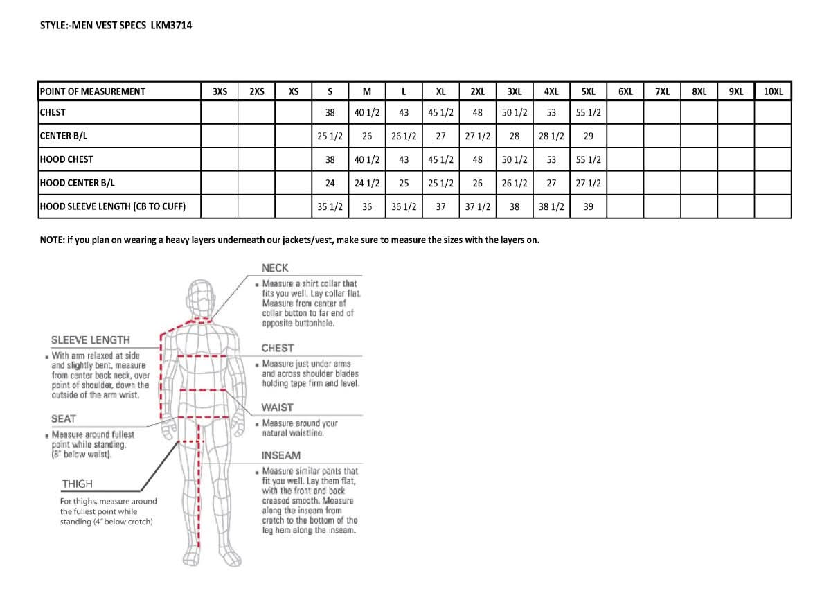 Milwaukee Leather LKM3714 Men's Black Club Style '2 in 1' Zipper Leather Vest with Removable Full Sleeve Hoodie