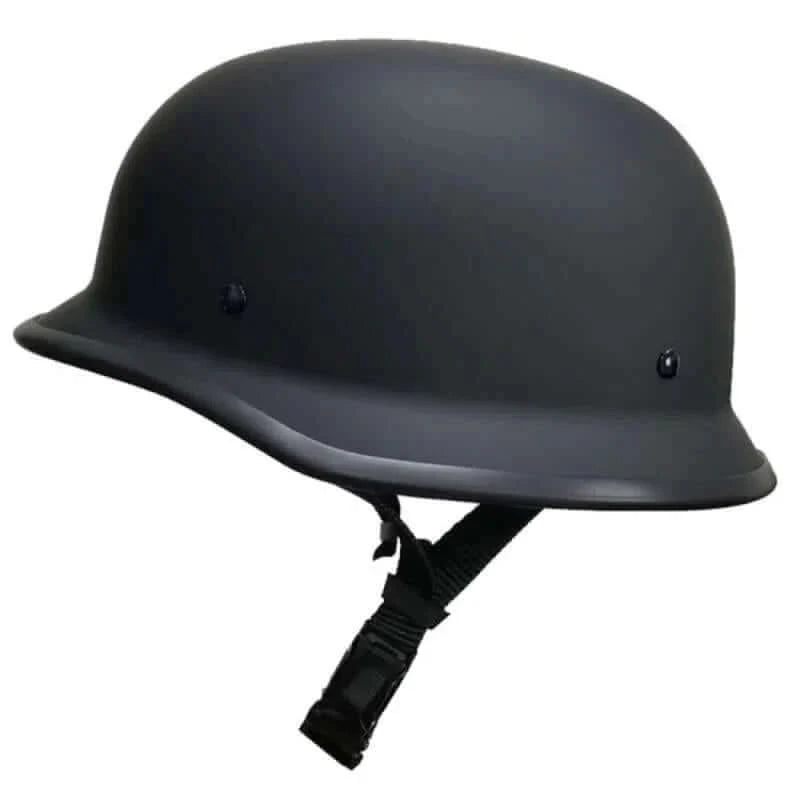Micro DOT Mayhem German Style Motorcycle Helmet Helmets Micro Dot Helmet Company