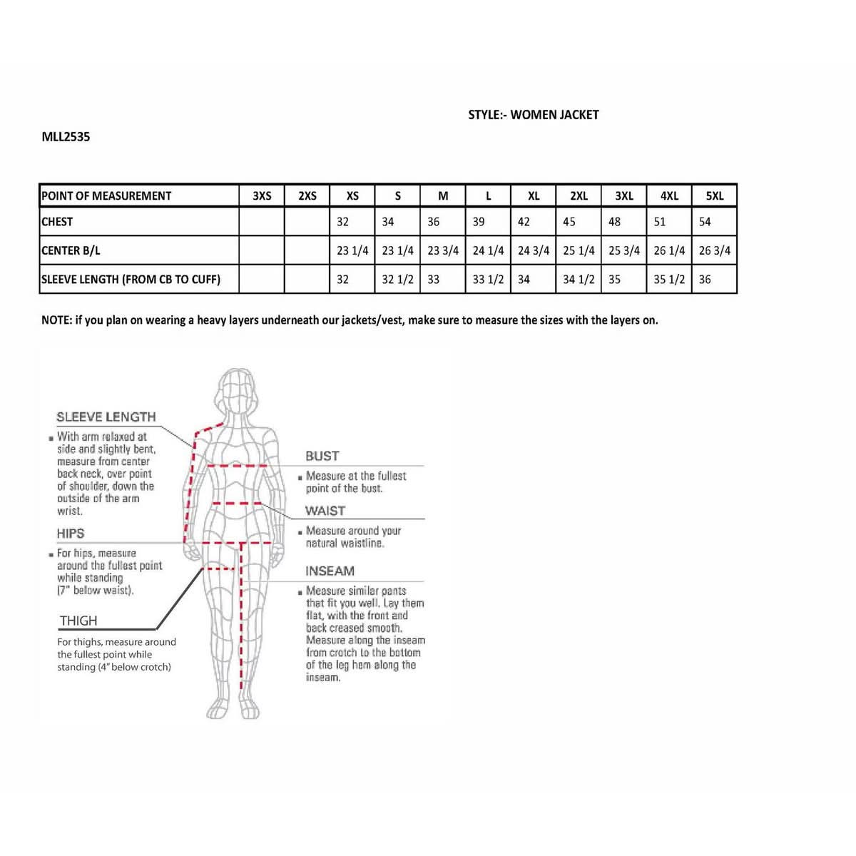 Milwaukee Leather MLL2535 Women's Black Leather Lightweight Scuba Racer Jacket