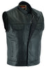 Gunslinger Leather Biker Vest