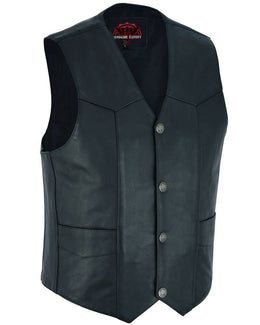 Rockus Motorcycle Leather Vest