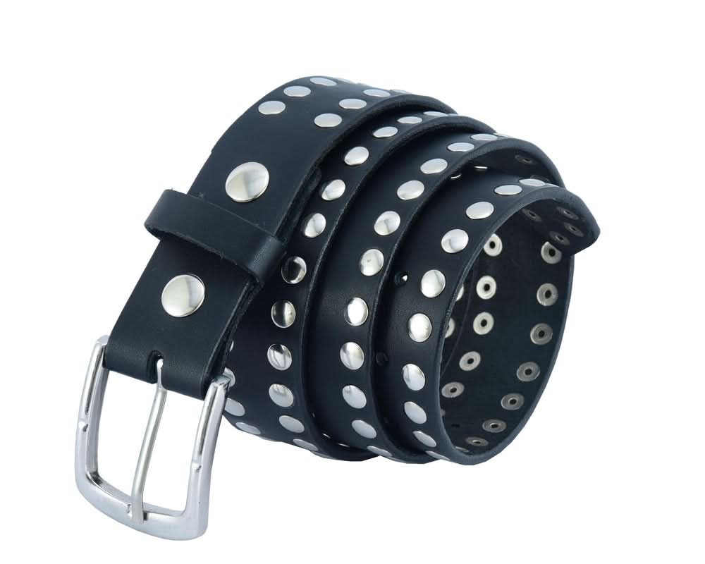 BLT Premium Quality Studded Leather Belt Biker Accessories Renegade Classics