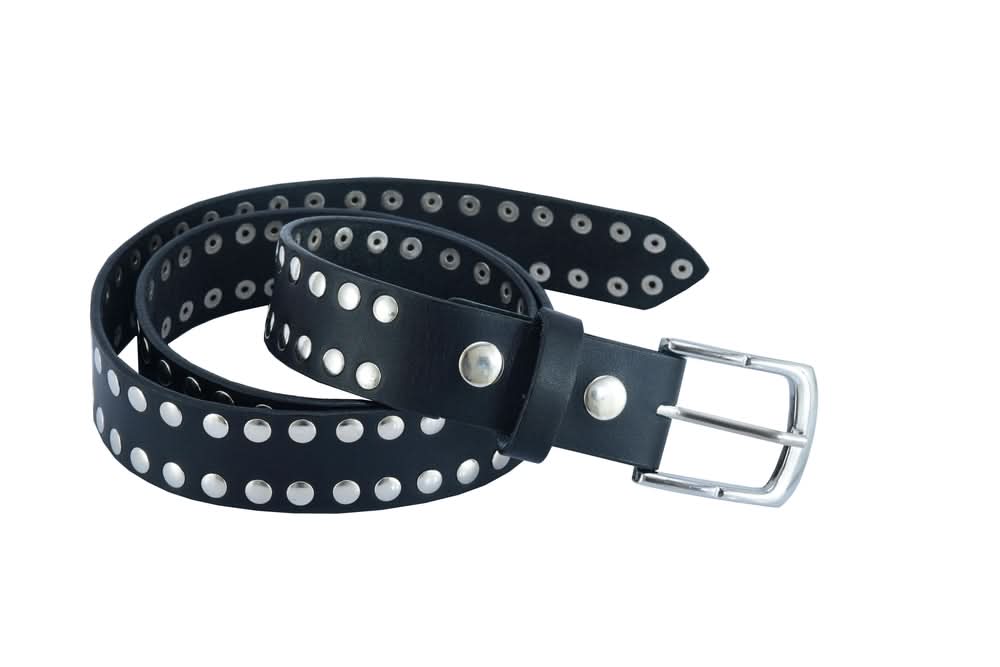 BLT Premium Quality Studded Leather Belt Biker Accessories Renegade Classics