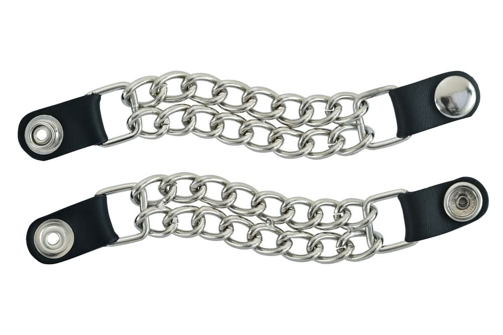 PKV100S Vest Extender - Plain Silver Snap Vest Extenders Renegade Classics