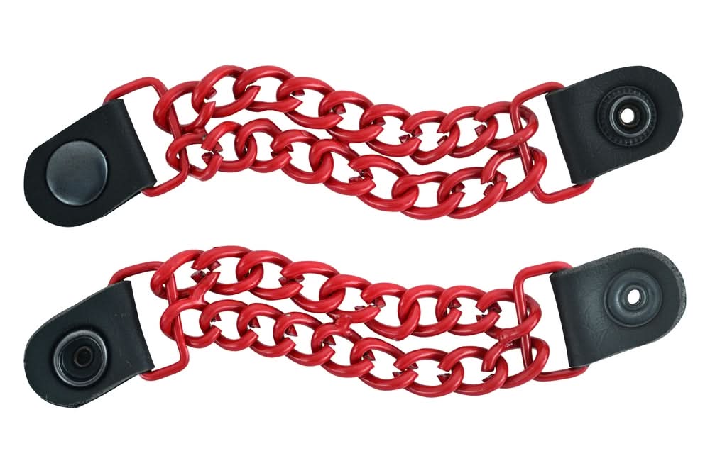 PKVPC100RF Vest EXTENDER POWDER COATED FIRE RED Vest Extenders Renegade Classics