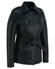 Elan Women's Leather Jacket Black