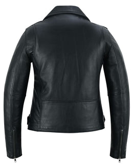 Black Pearl Women's Fashion Leather Jacket Women's Leather Jackets Renegade Classics