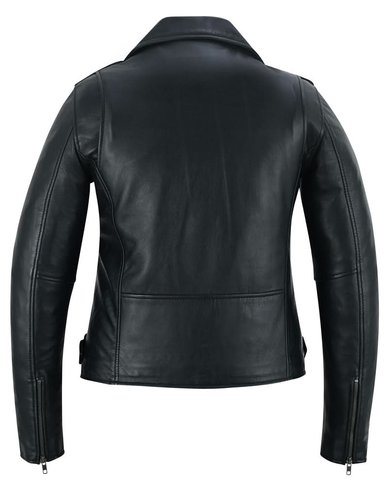 Black Pearl Women's Fashion Leather Jacket Women's Leather Jackets Renegade Classics