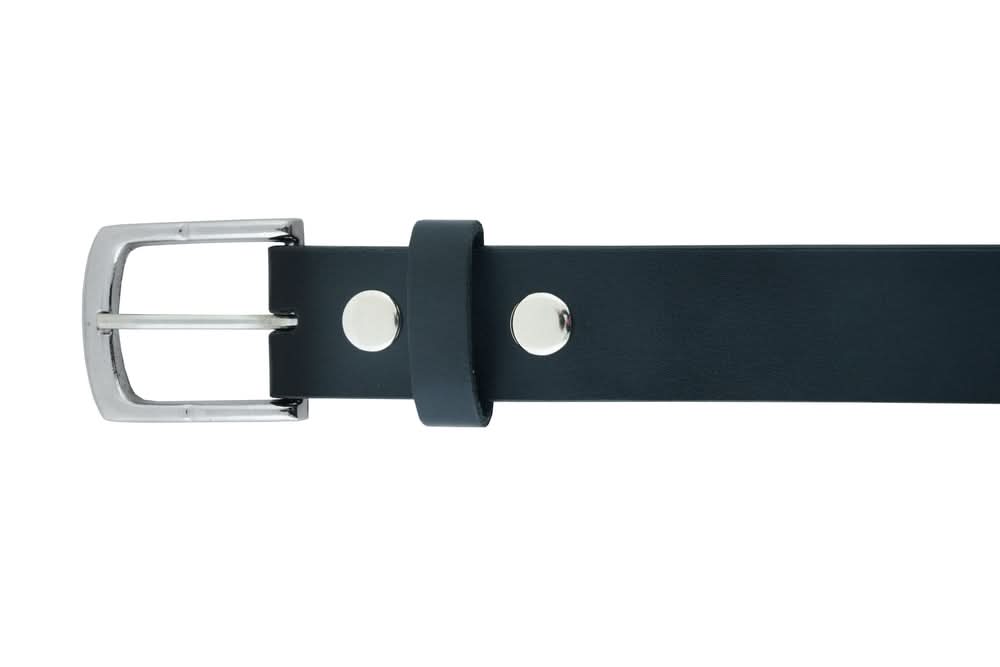 BLT The Iconic Black Genuine Leather Belt Biker Accessories Renegade Classics
