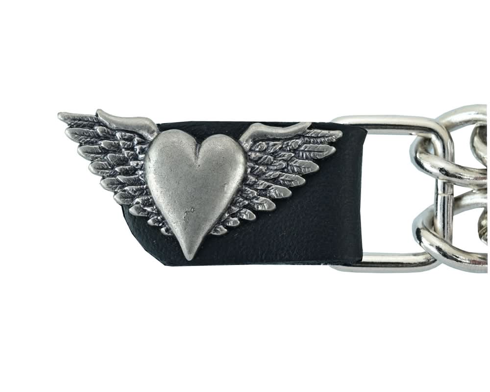 PKV136D Vest Extender - Winged Heart Vest Extenders Renegade Classics
