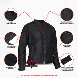 Race Wave Women's Sporty Mesh Jacket