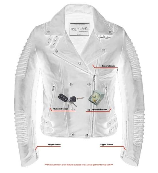 Shadow Queen Women's Black Fashion Leather Jacket Women's Leather Jackets Renegade Classics