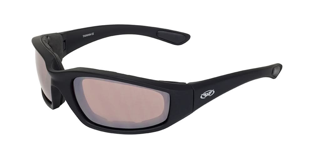 Kickback-DRM Kickback Foam Padded Driving Mirror Lenses Sunglasses Global Vision Eyewear