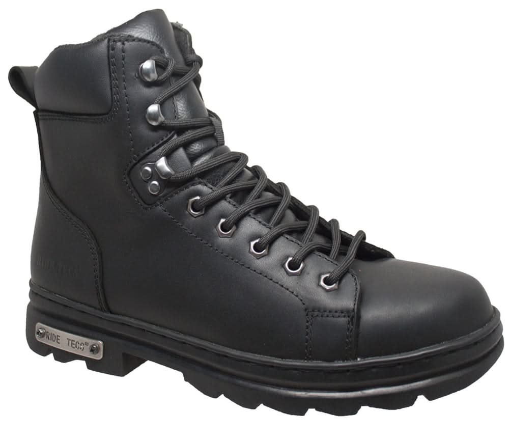 Burntread 6" Men's Leather Motorcycle Boots Men's Footwear Adtec Footwear