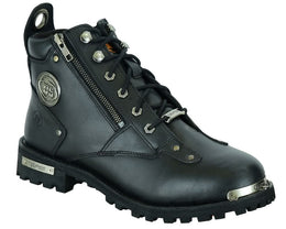 TundraGrip Men's 6'' Leather Motorcycle Boots Men's Footwear Renegade Classics