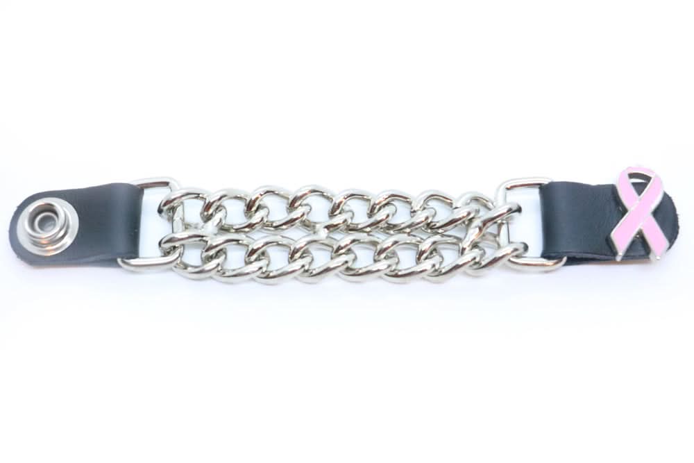 VE158D Vest Extender - Pink Ribbon Vest Extenders Warhawk Customs