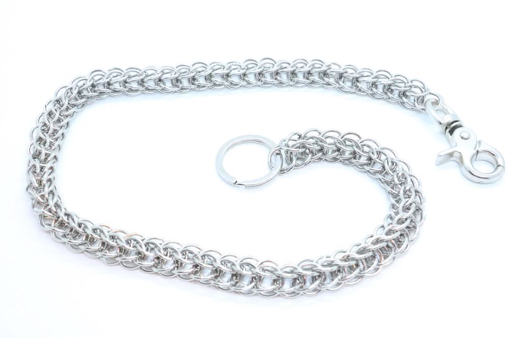 WC17612 27" Wallet Chain Chrome Wallet Chains/Key Leash Renegade Classics