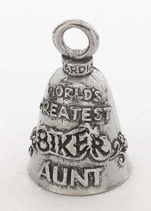 GB World's G B A Guardian Bell® GB World's Greatest Biker Aunt Guardian Bells Guardian Bell