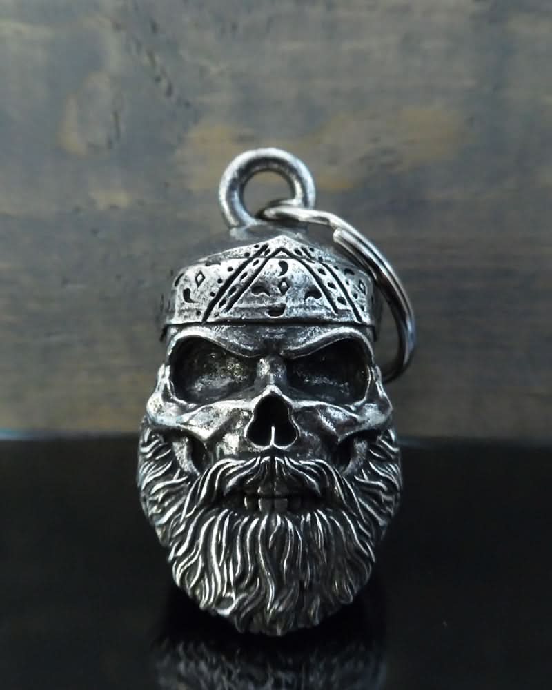 BB-96 Old School Biker Skull Bell Bravo Bells Bravo Bells