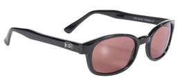 20120 KD's Blk Frame/Rose Lens Sunglasses Pacific Coast Sunglasses
