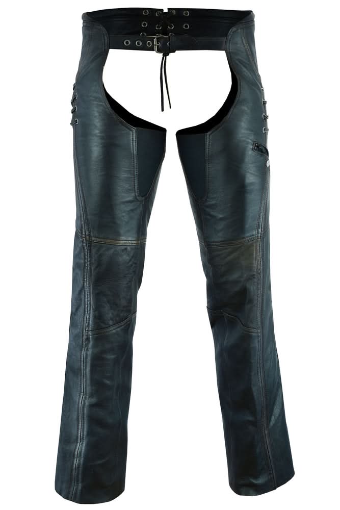 DS Women's Stylish Lightweight Hip Set Chaps in Lightweight Drum D Chaps & Pants Renegade Classics