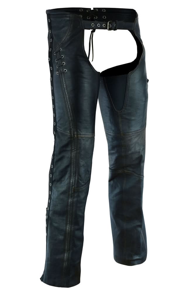 DS Women's Stylish Lightweight Hip Set Chaps in Lightweight Drum D Chaps & Pants Renegade Classics