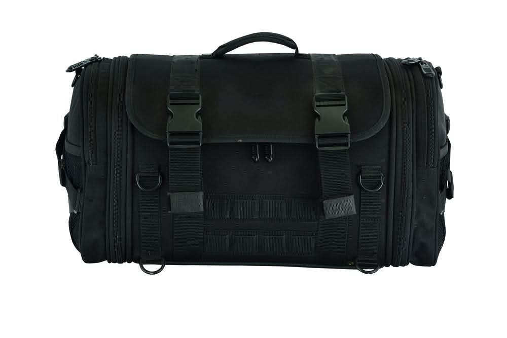 DS Modernize Cruising Premium Roll Bag Sissy Bar Bags Renegade Classics
