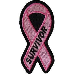 P4768 Breast Cancer Survivor Pink Ribbon Patch Patches The Cheap Place