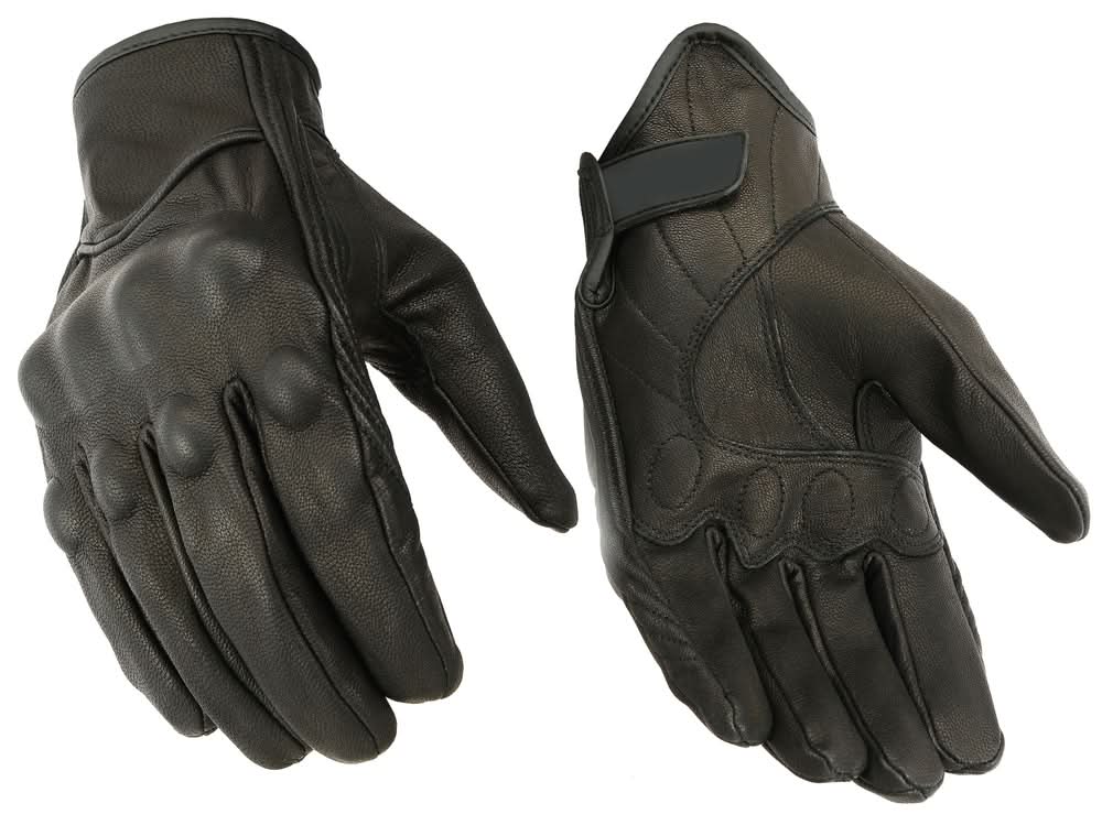 RazorRide Men's leather motorcycle gloves Men's Lightweight Gloves Renegade Classics
