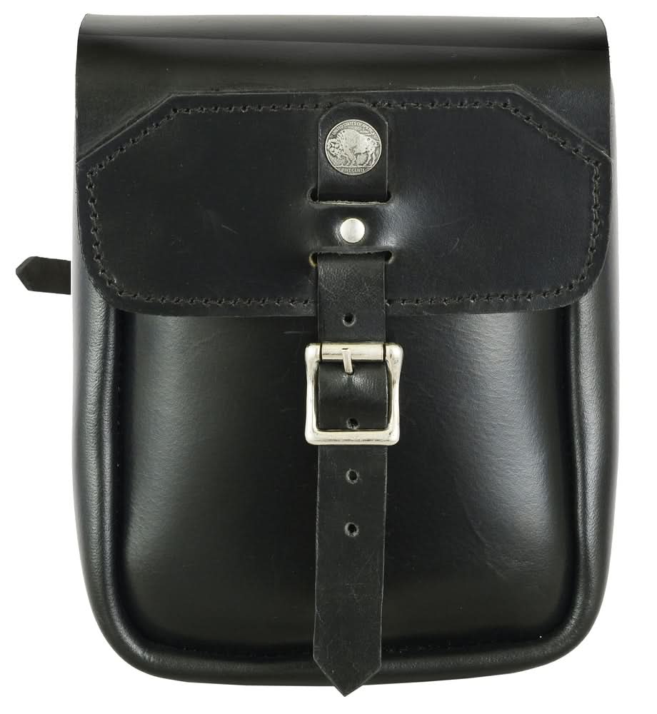 DS Premium Leather Large Tool Bag for Sissybar Sissy Bar Bags Renegade Classics