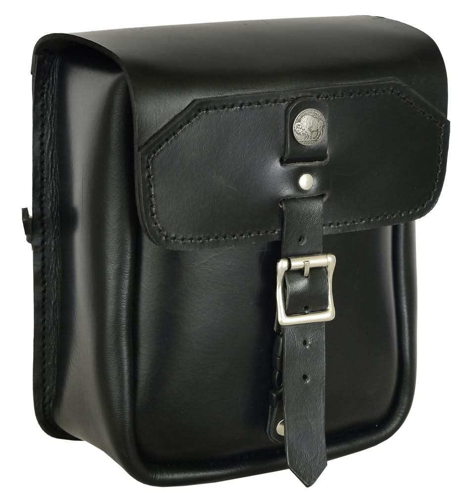 DS Premium Leather Large Tool Bag for Sissybar Sissy Bar Bags Renegade Classics